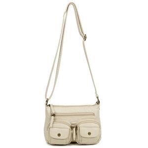 Ampere Creations Bethany Womens Crossbody Taupe NWT in packaging